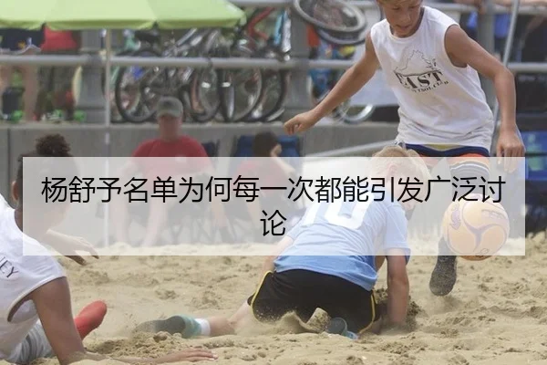 杨舒予名单为何每一次都能引发广泛讨论